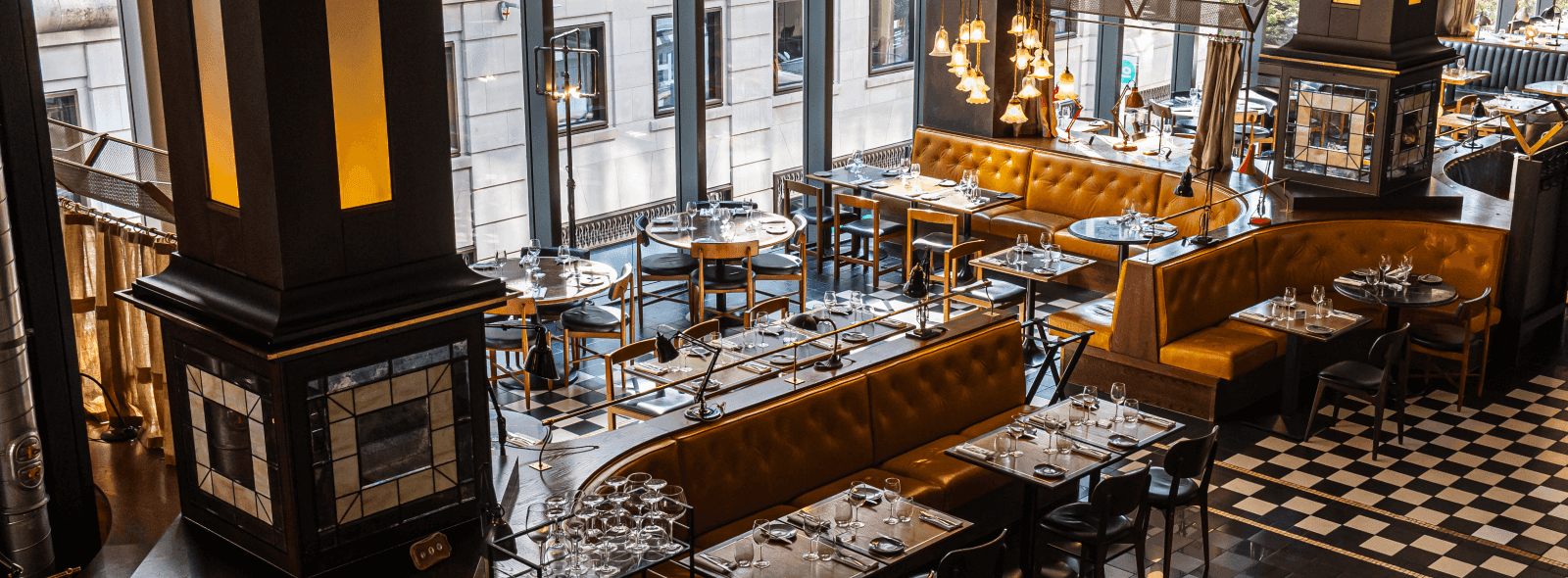 Main dining room at Bread Street Kitchen & Bar - St Paul's, London