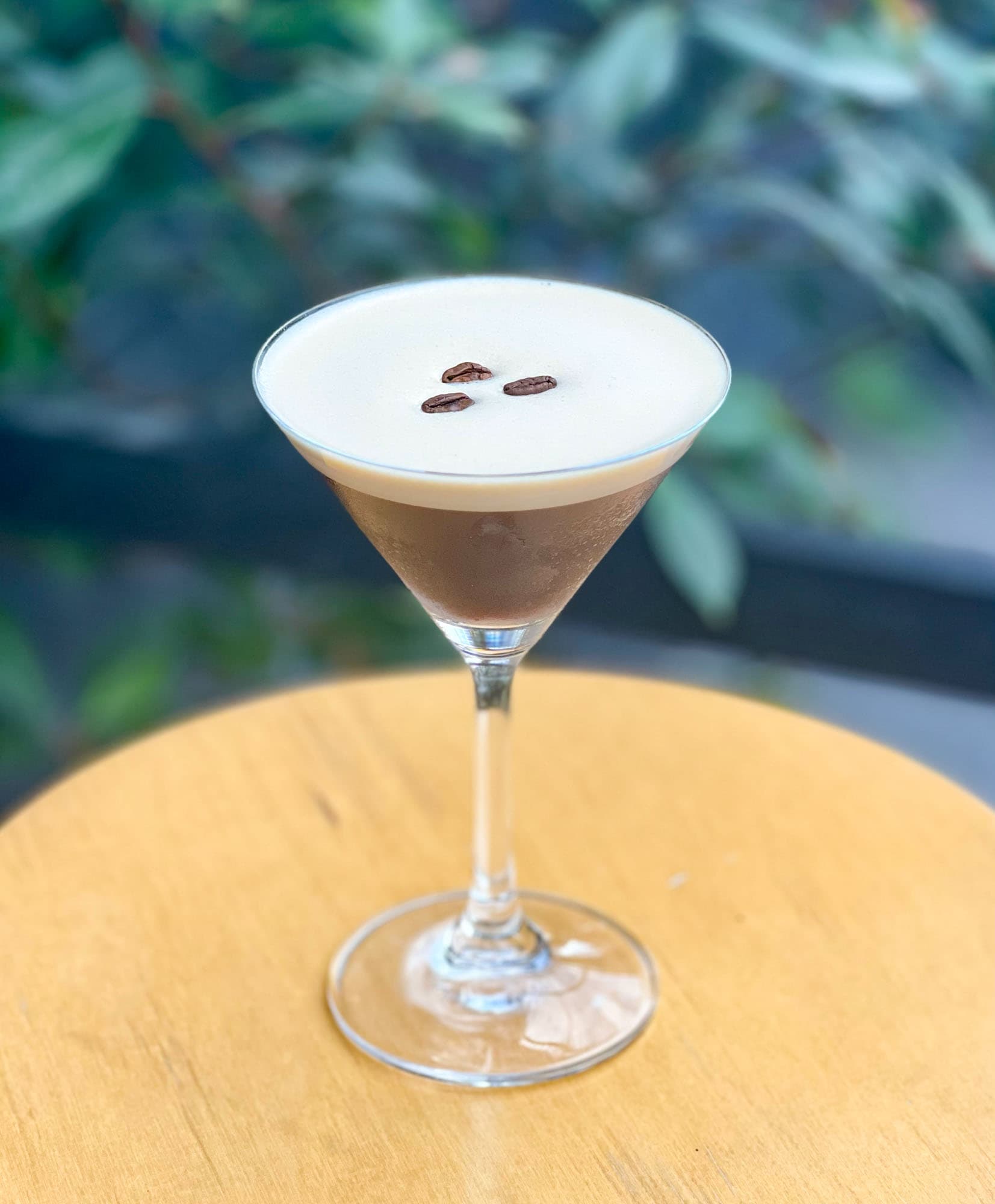 Espresso martini cocktail at Mercato Mayfair, London