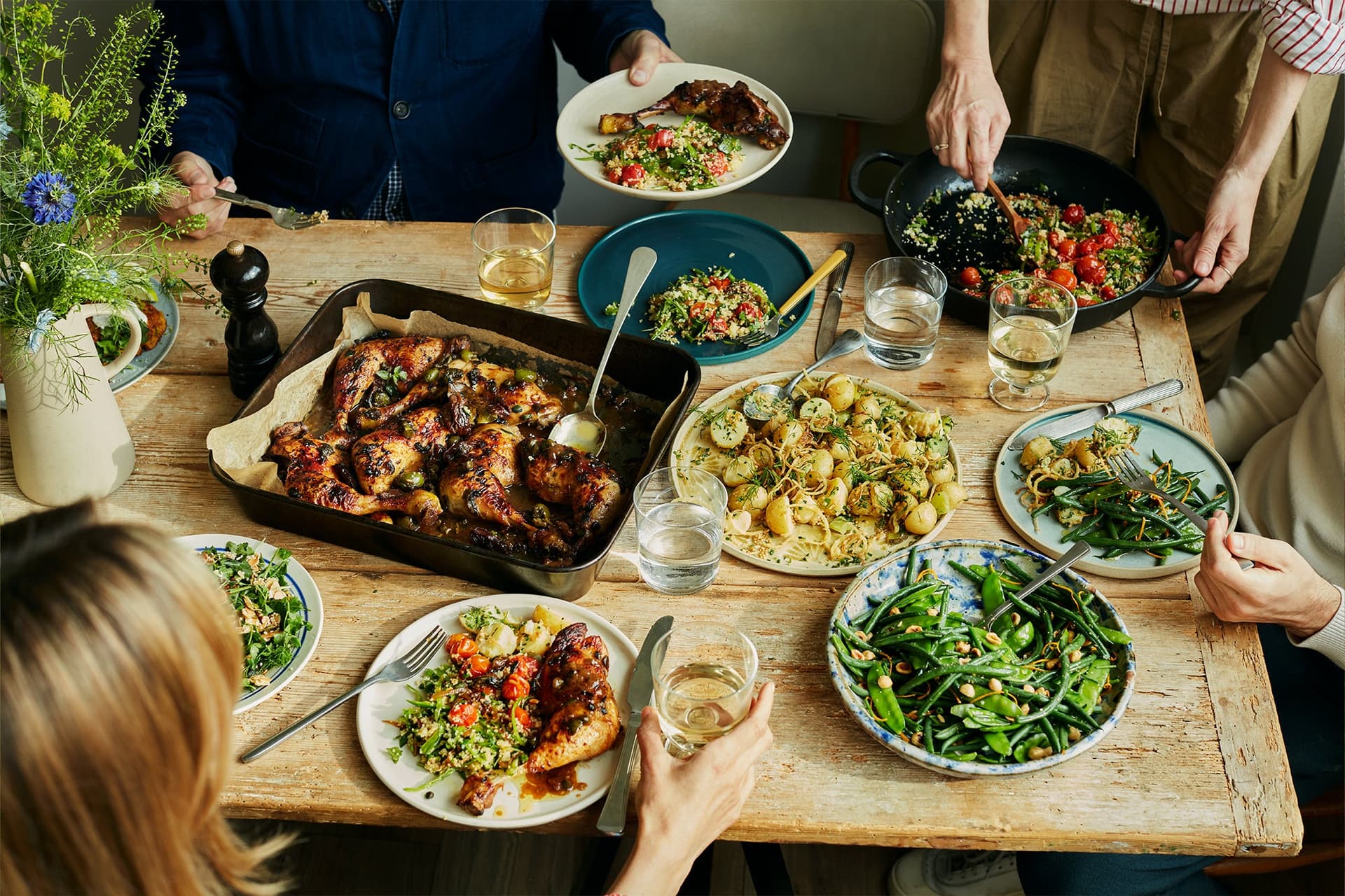 Family-style feast at Ottolenghi Hampstead, London