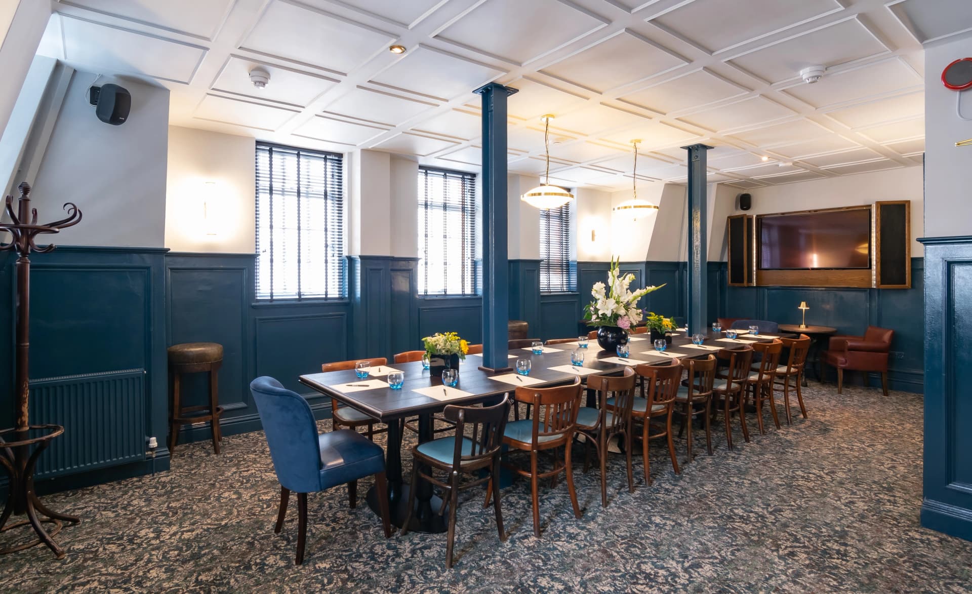 Main dining room at The Footman, London