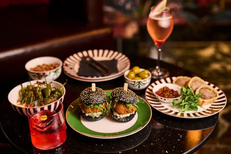 Tapas sharing plates at The Owl and Monkey, London