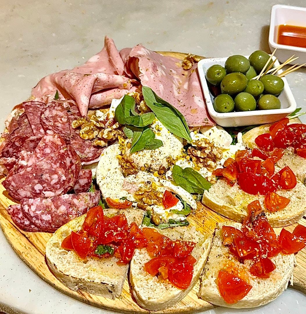 Italian charcuterie board at Bravi Ragazzi, London