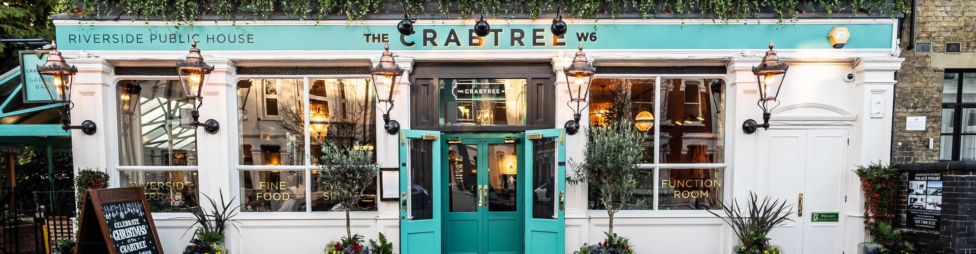 Front facade at The Crabtree, London