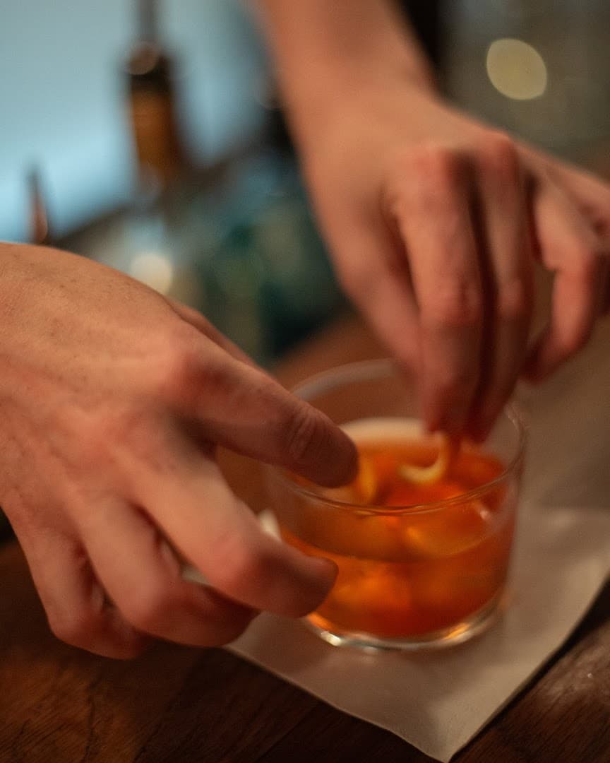 Cocktail service at Antipode, London