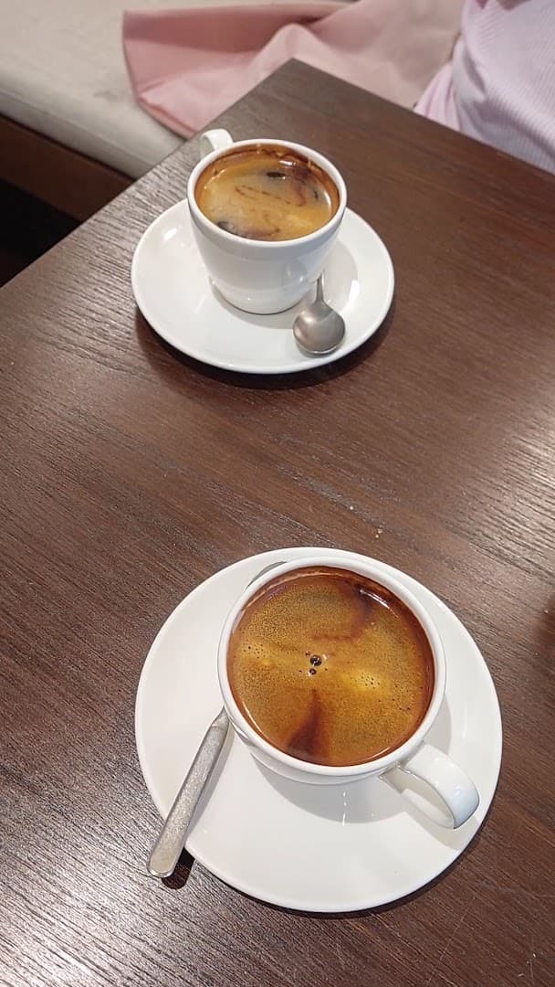 Espresso coffee service at Potter & Reid, London