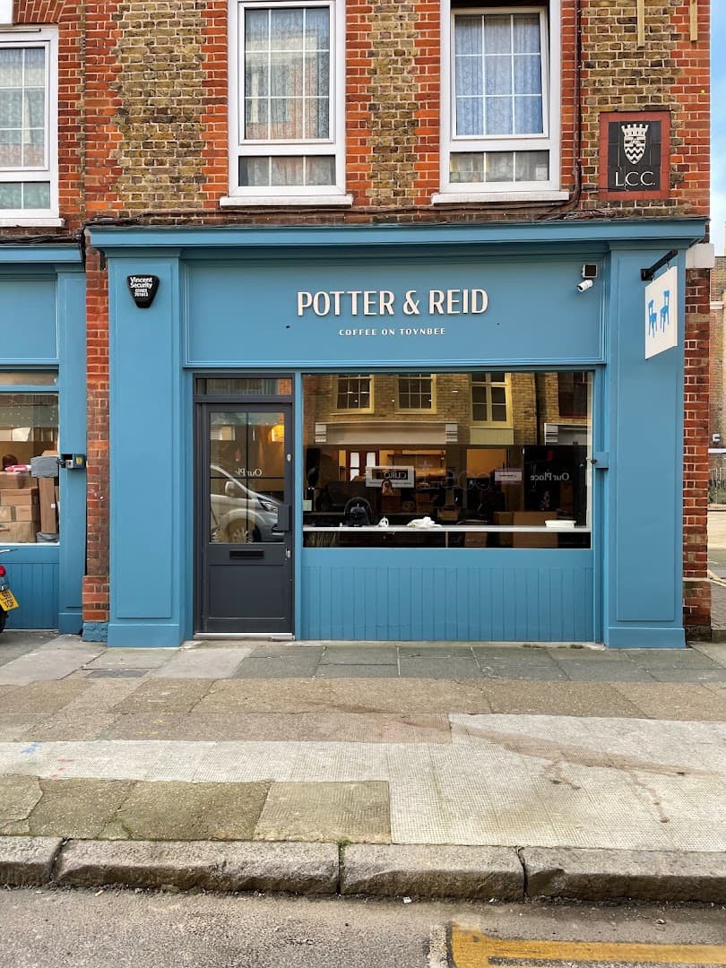 Front facade at Potter & Reid, London