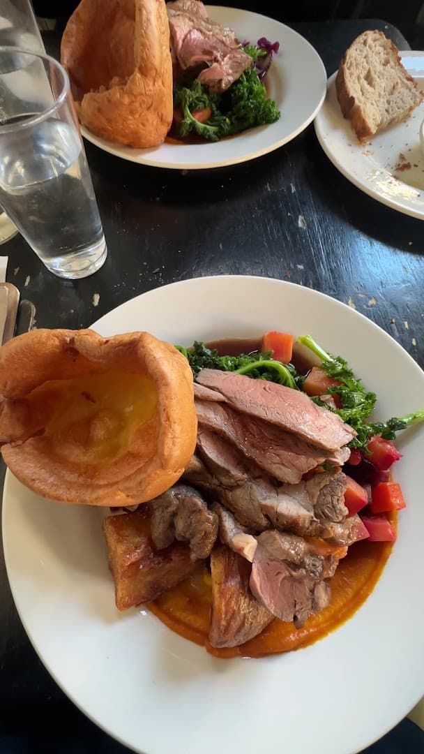Sunday roast dinner at The Duke Organic, London