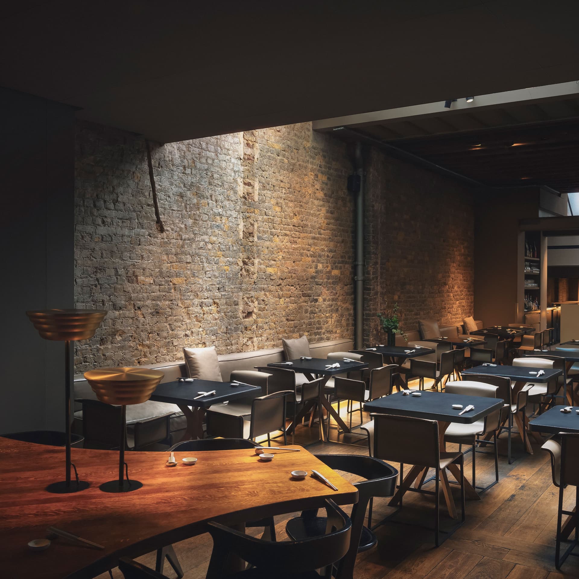 Main dining room at Sticks'n'Sushi, London