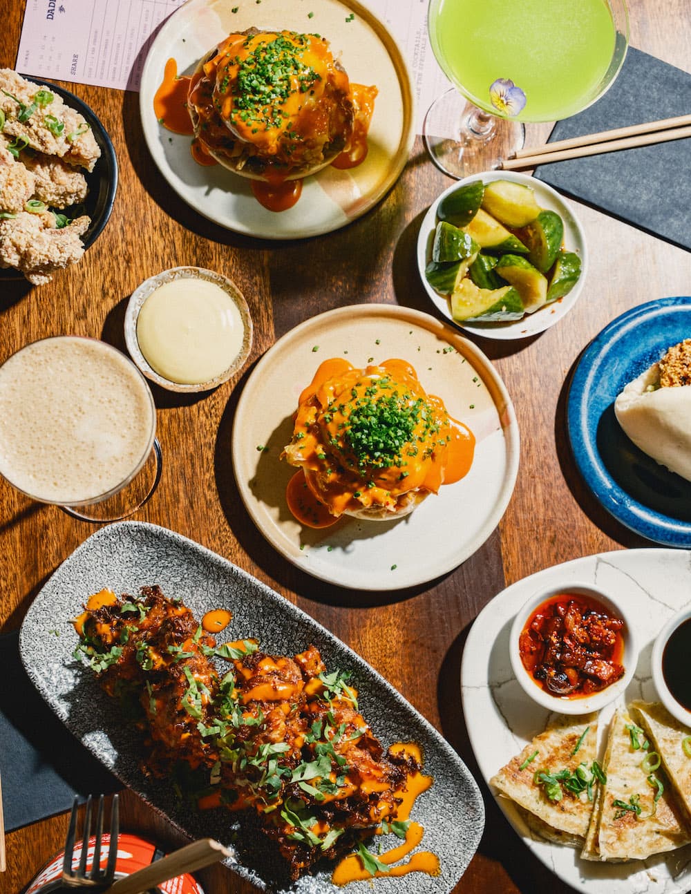 Taiwanese sharing feast at Daddy Bao, Tooting, London