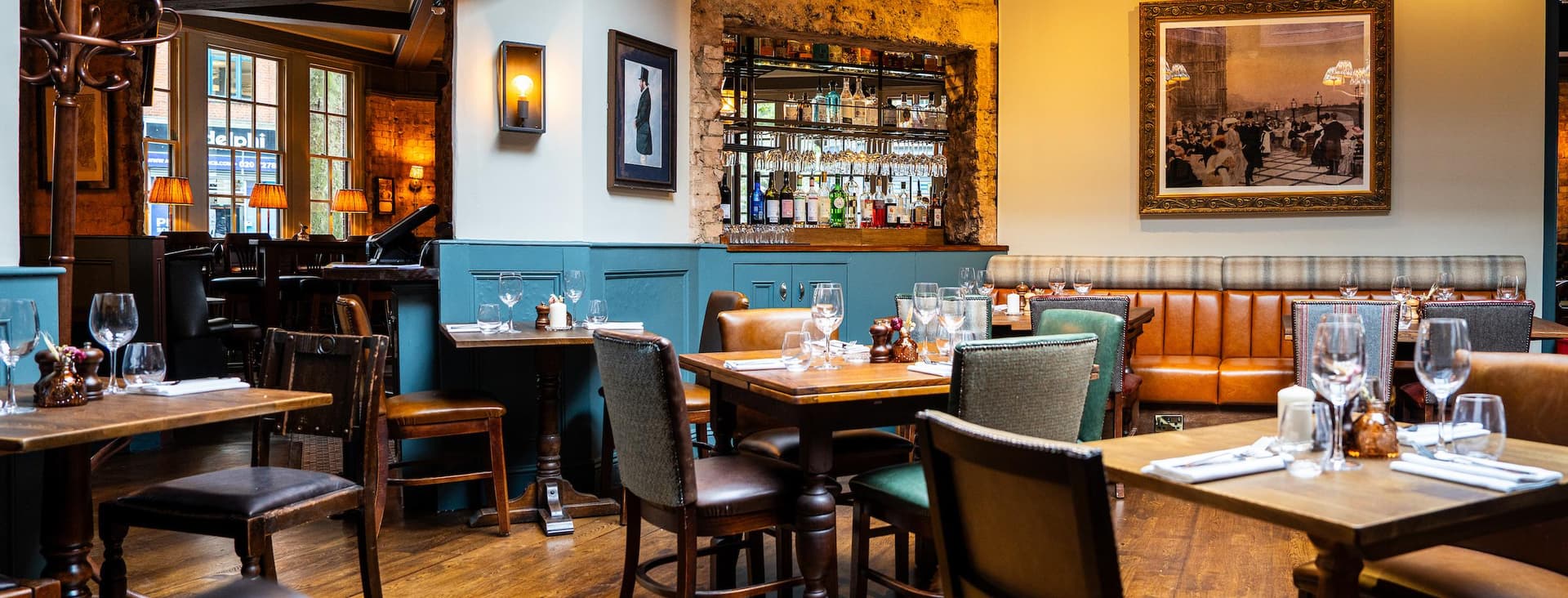 Main dining room at The Wilmington, London