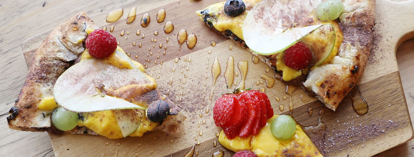 Dessert pizza at Zia Lucia - West Hampstead, London