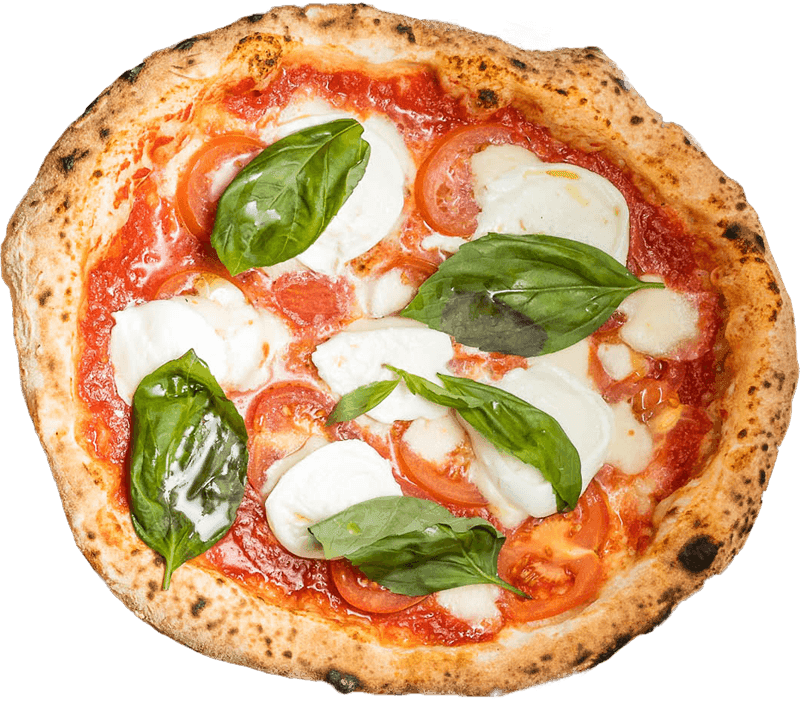 Margherita pizza at Zia Lucia, West Hampstead, London