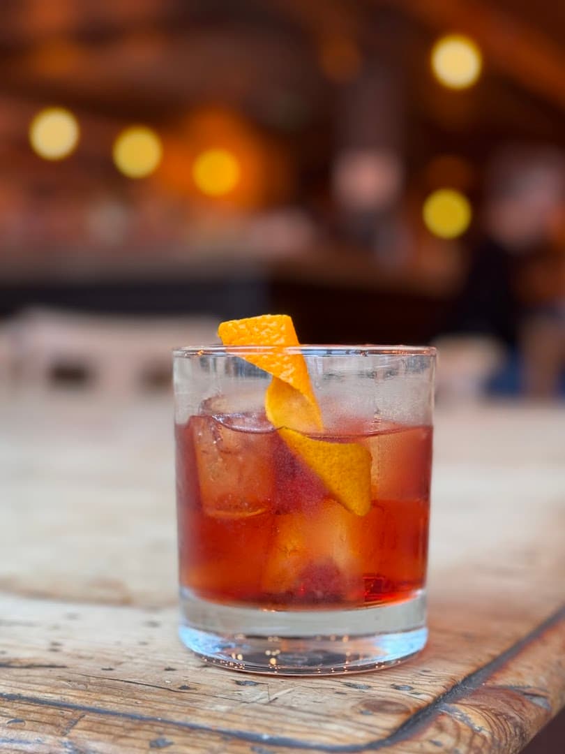 Signature cocktail at Alice House Queen's Park, London