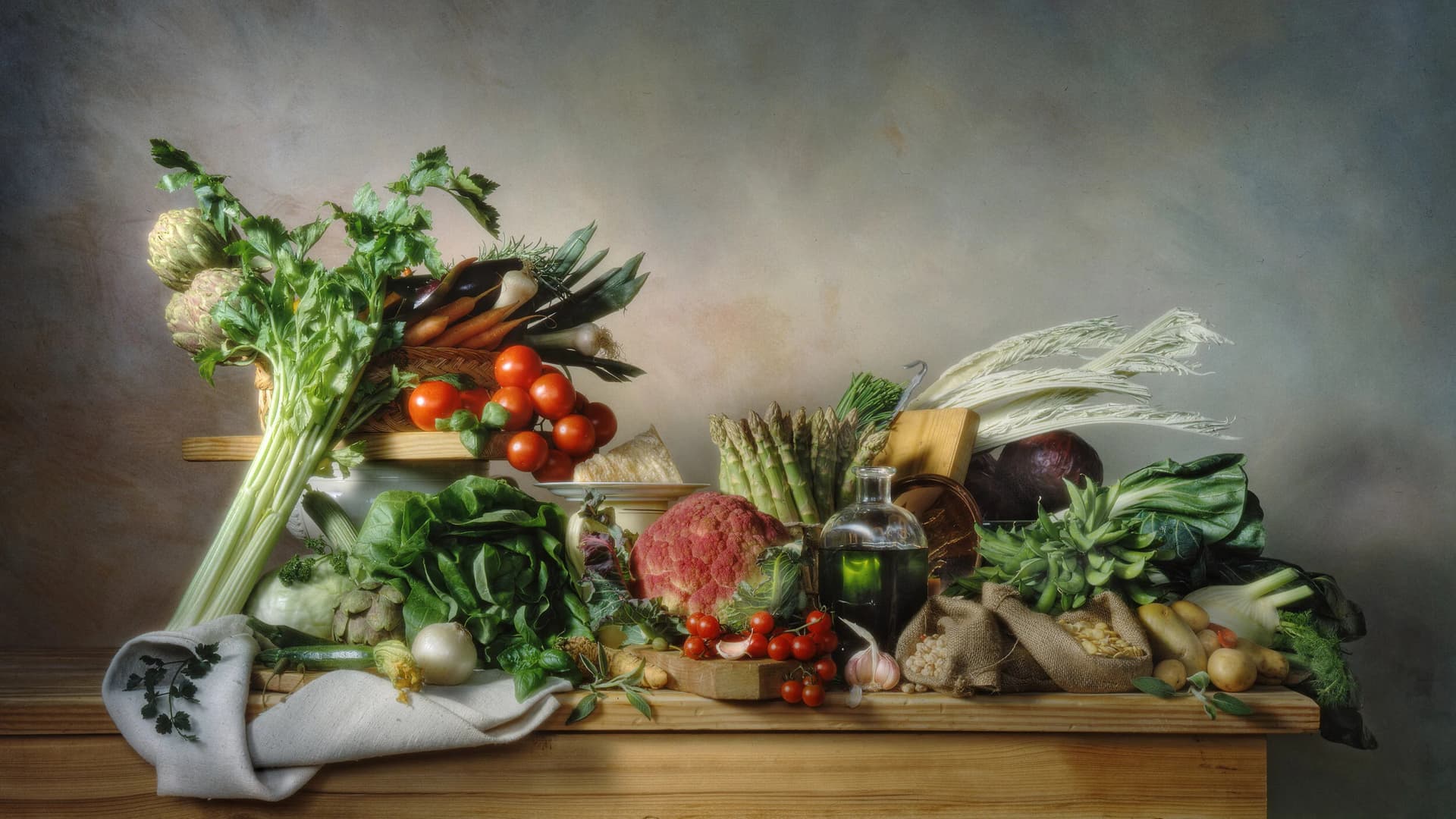 Fresh seasonal produce at Maison François, London