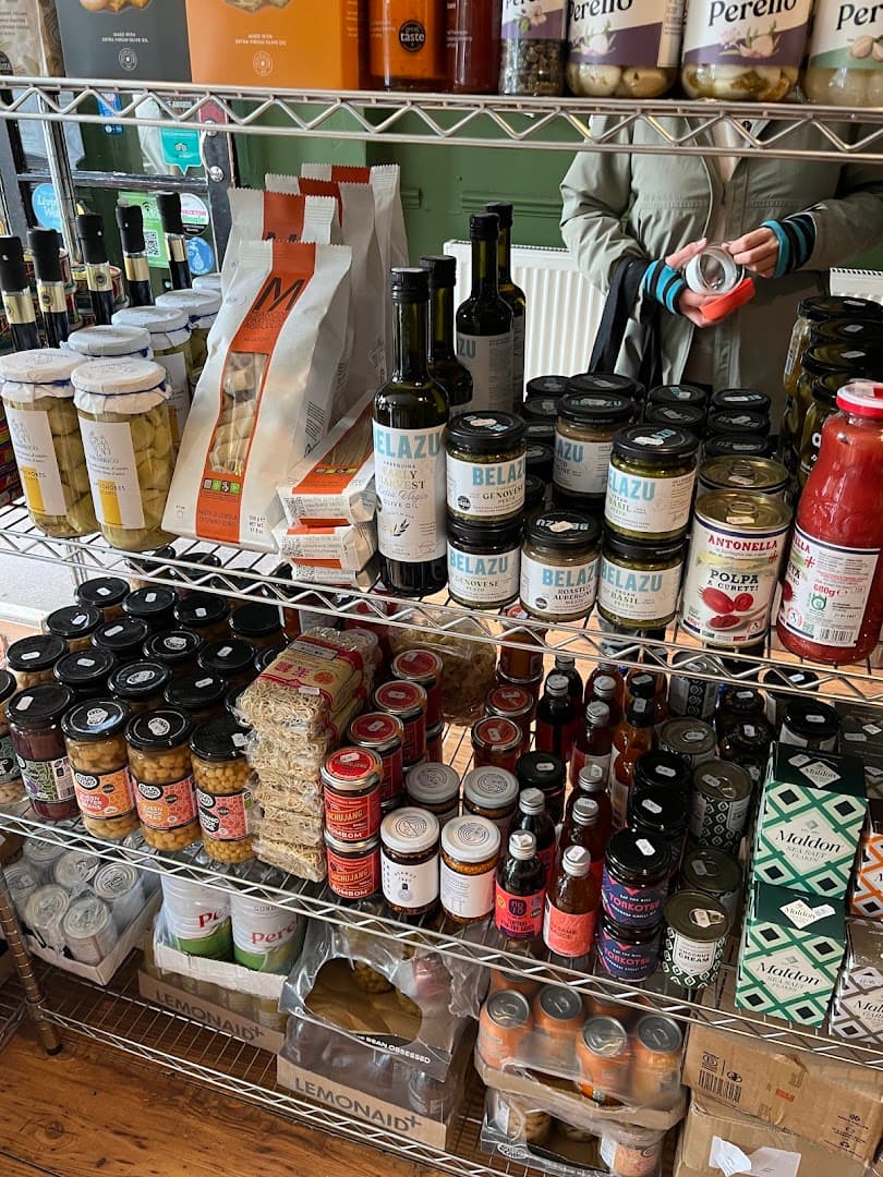 Artisan pantry shelves at F. Mondays, London