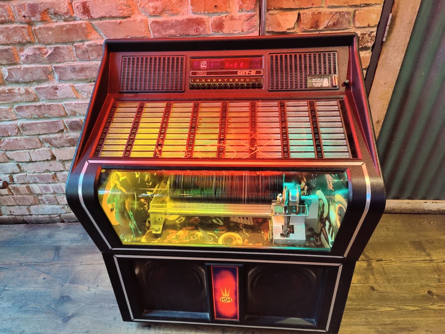 Vintage jukebox at King Of Prussia, London