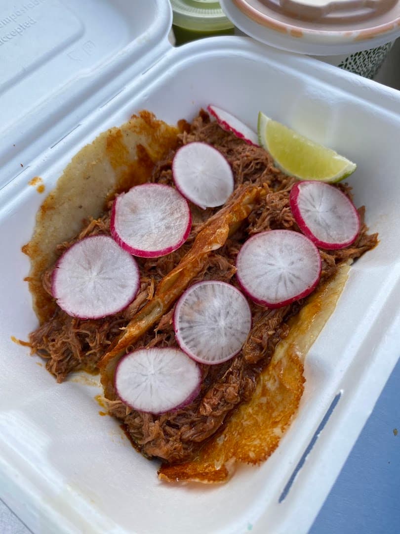 Pulled meat taco at Bake Street, London