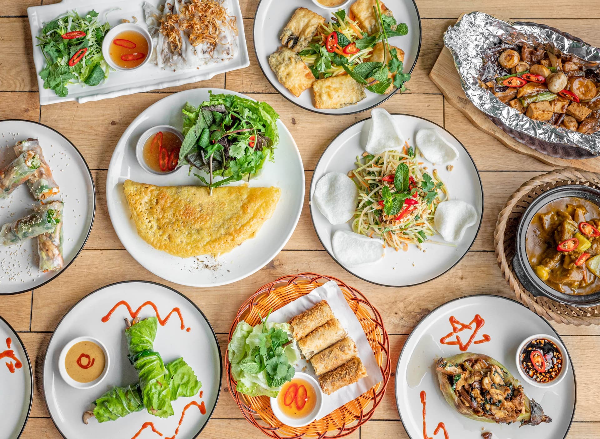 Vietnamese vegan feast at Sen Viet Vegan Restaurant, London