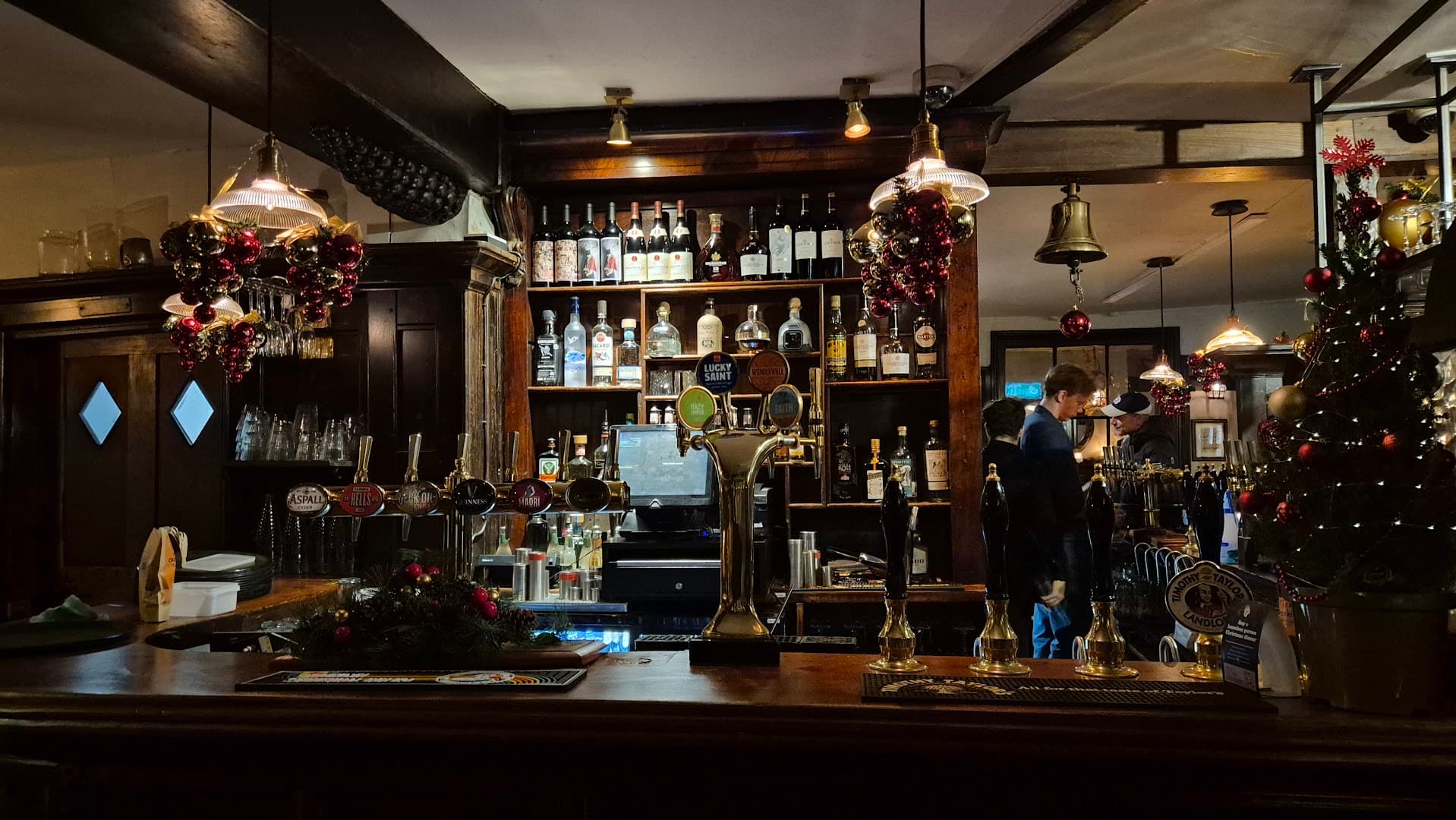 Bar area at The Windsor Castle, London