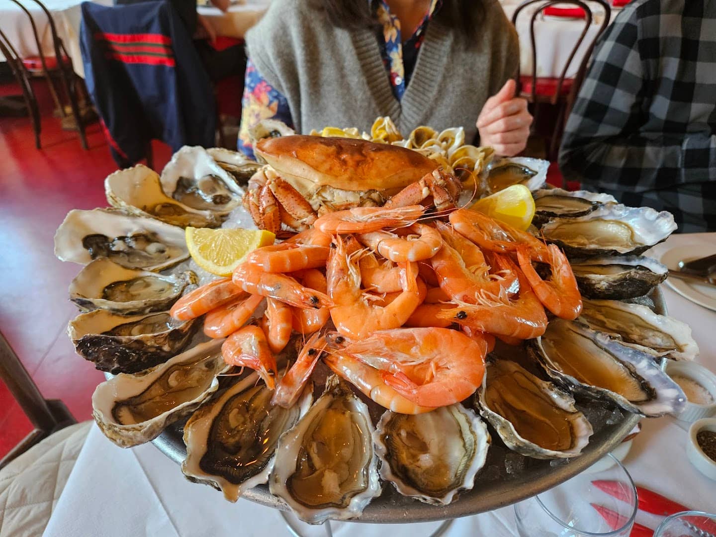 Seafood platter at The Cow, London