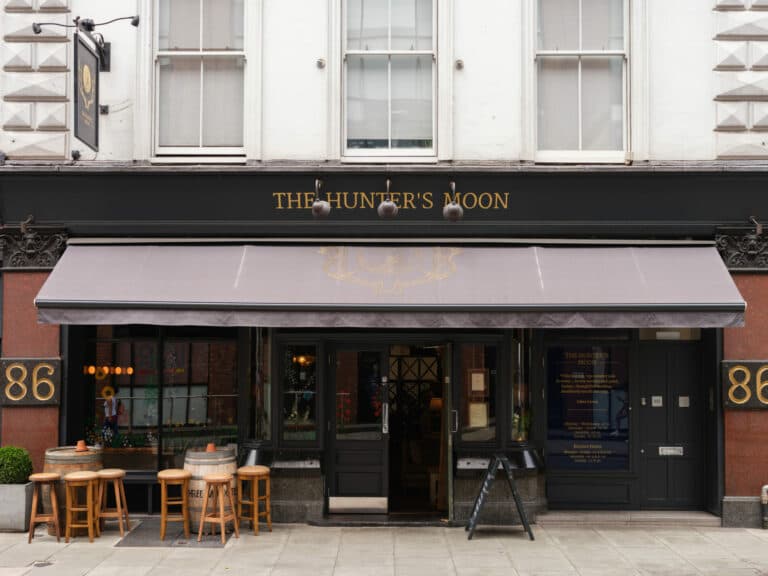 Front facade at The Hunter's Moon, London