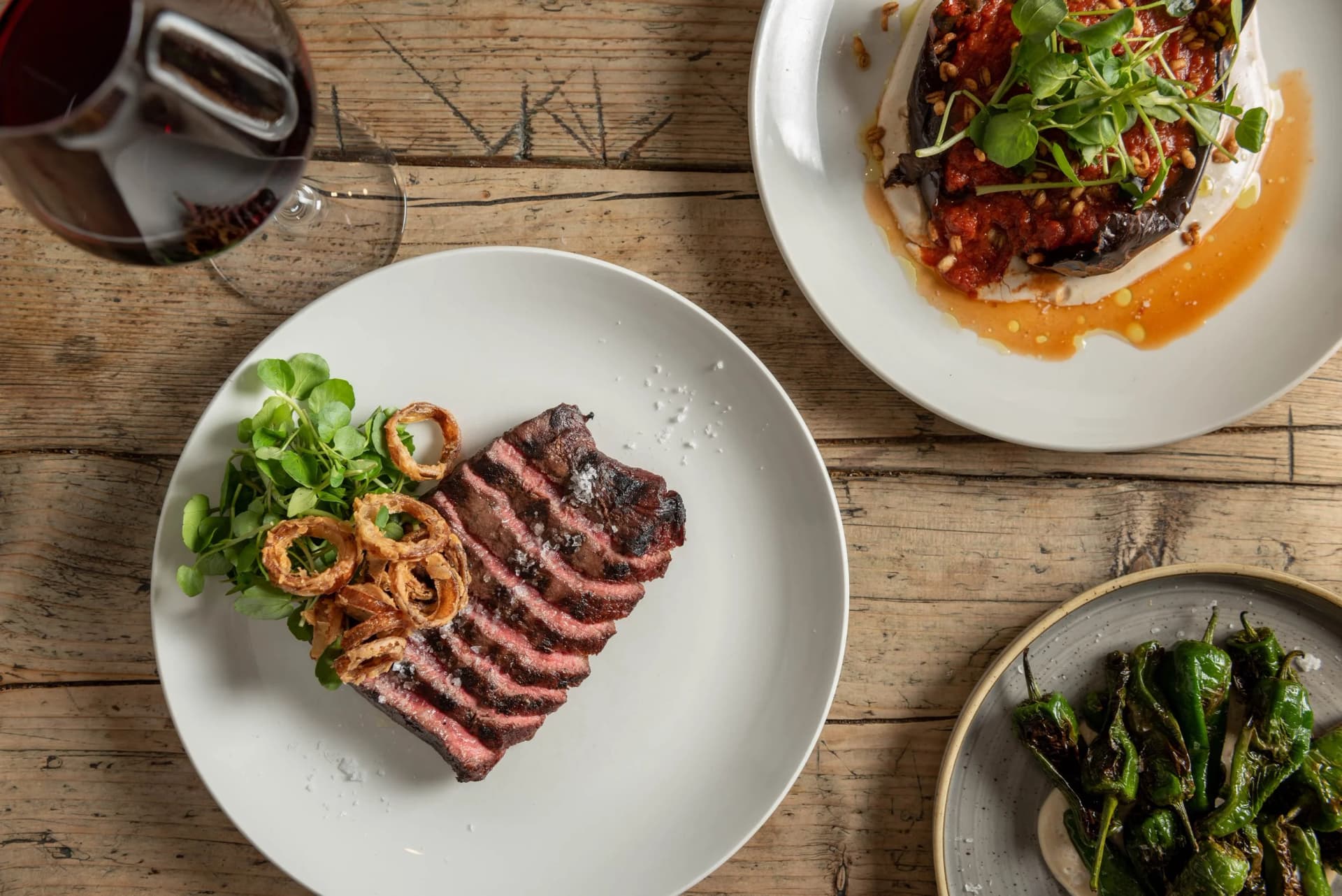 Steak and sharing dishes at Humble Grape Islington Wine Bar & Restaurant, London