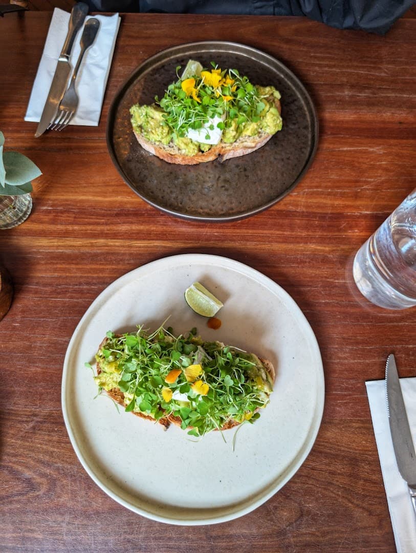 Avocado toast brunch at Abuelo, London