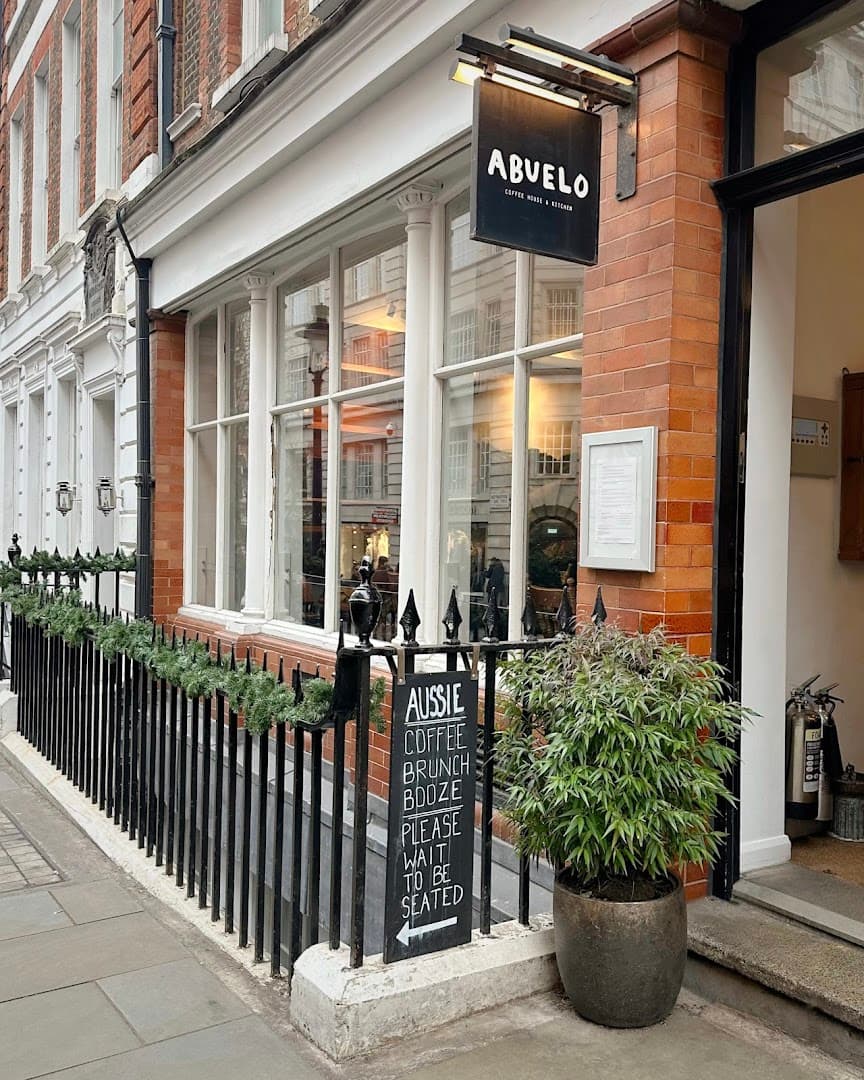 Front facade and entrance at Abuelo, London