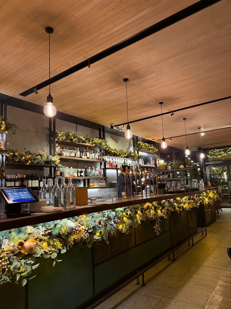 Bar area at The Lighterman, London