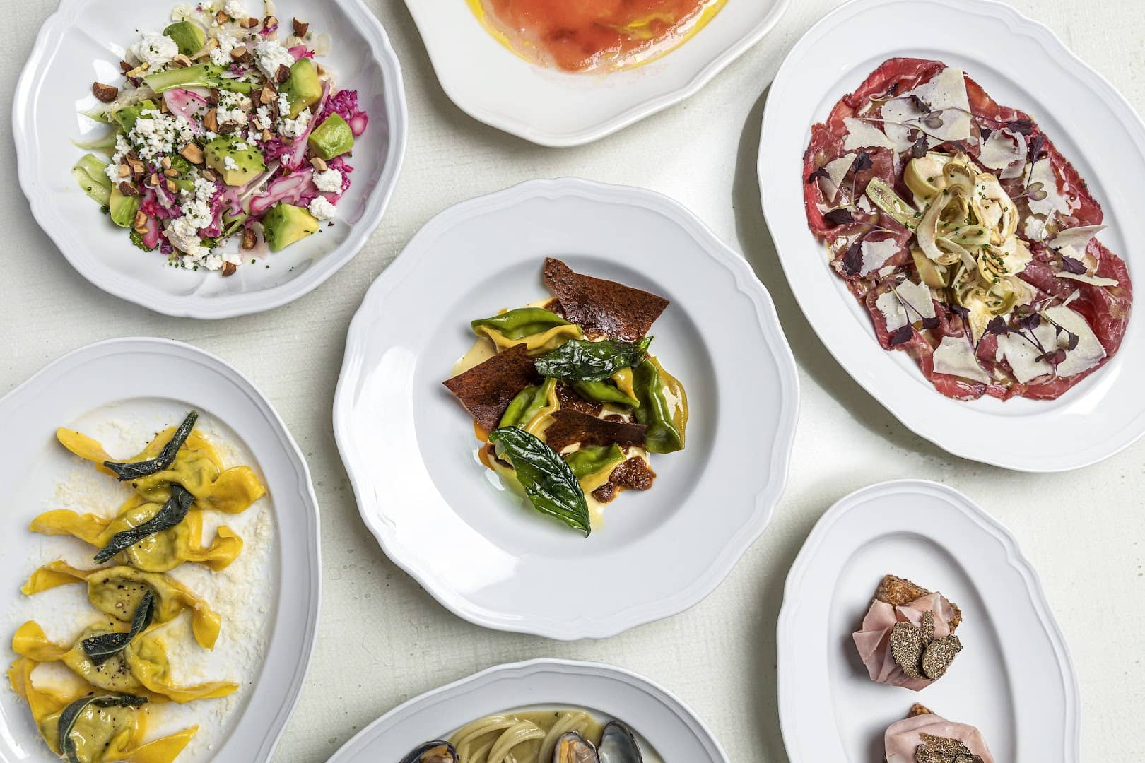Italian sharing plates at Pollini at Ladbroke Hall, London