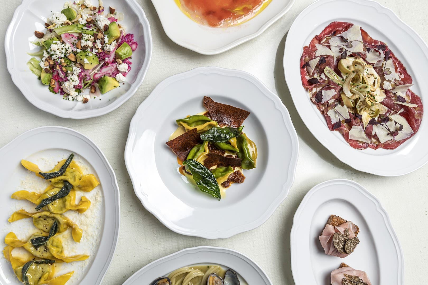 Italian sharing plates at Pollini at Ladbroke Hall, London