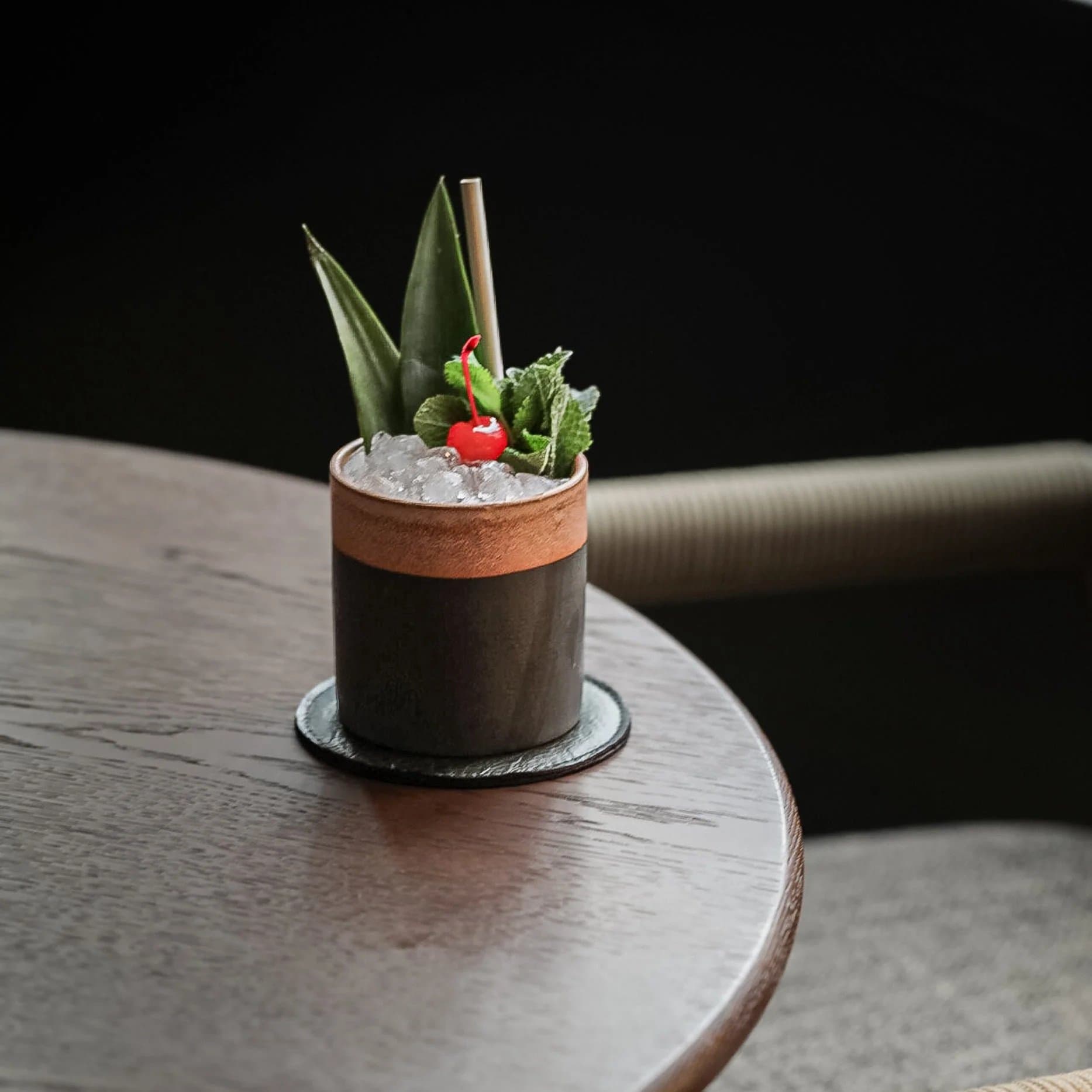 Tropical cocktail at Los Mochis Notting Hill, London