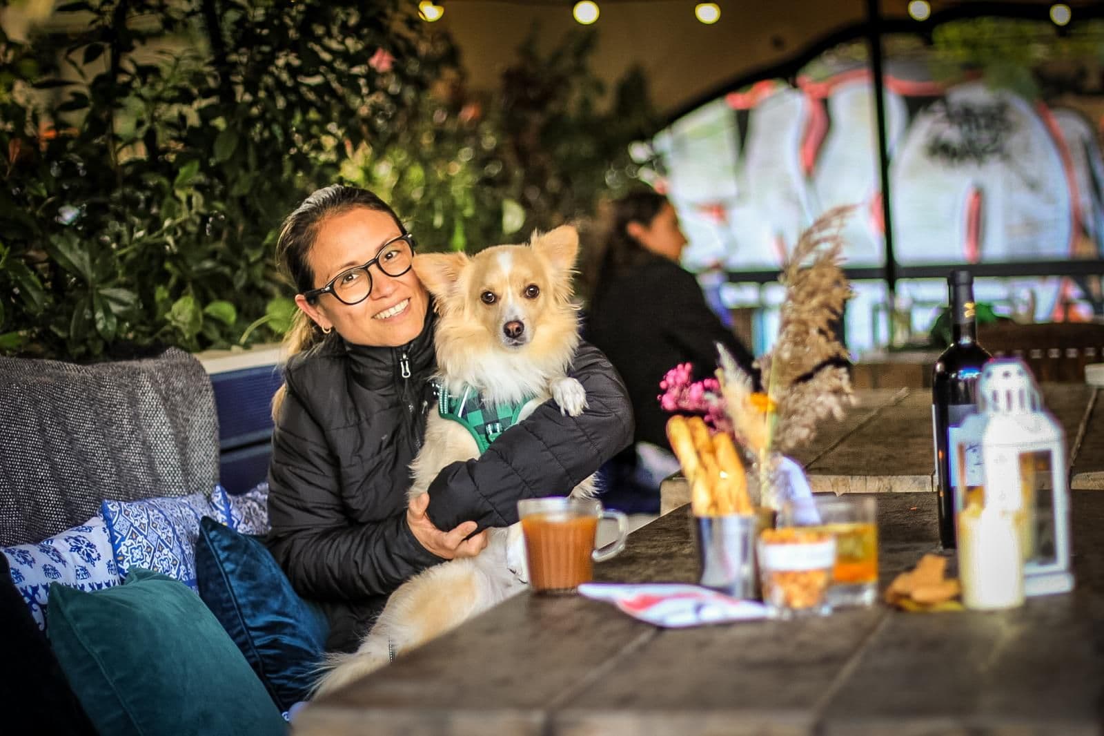 Dog-friendly outdoor seating at Princess of Wales, London