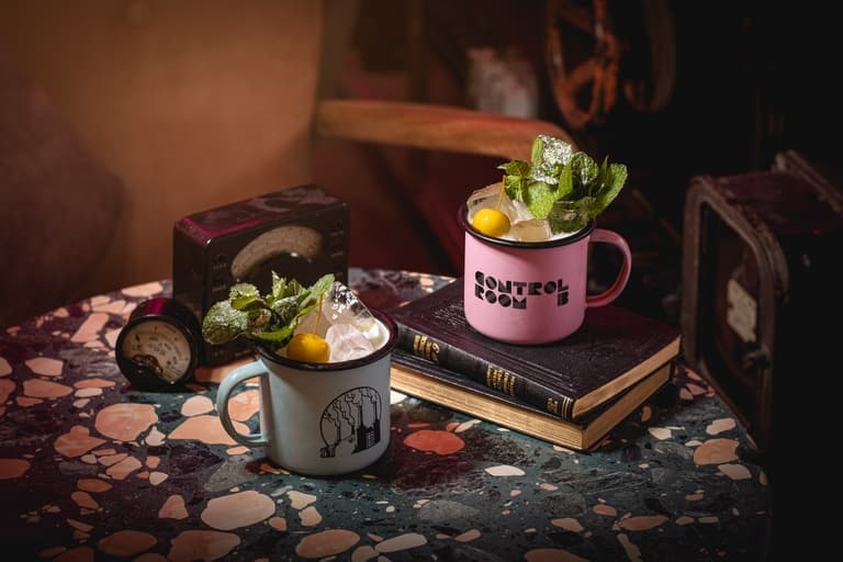 Signature cocktails at Control Room B, London