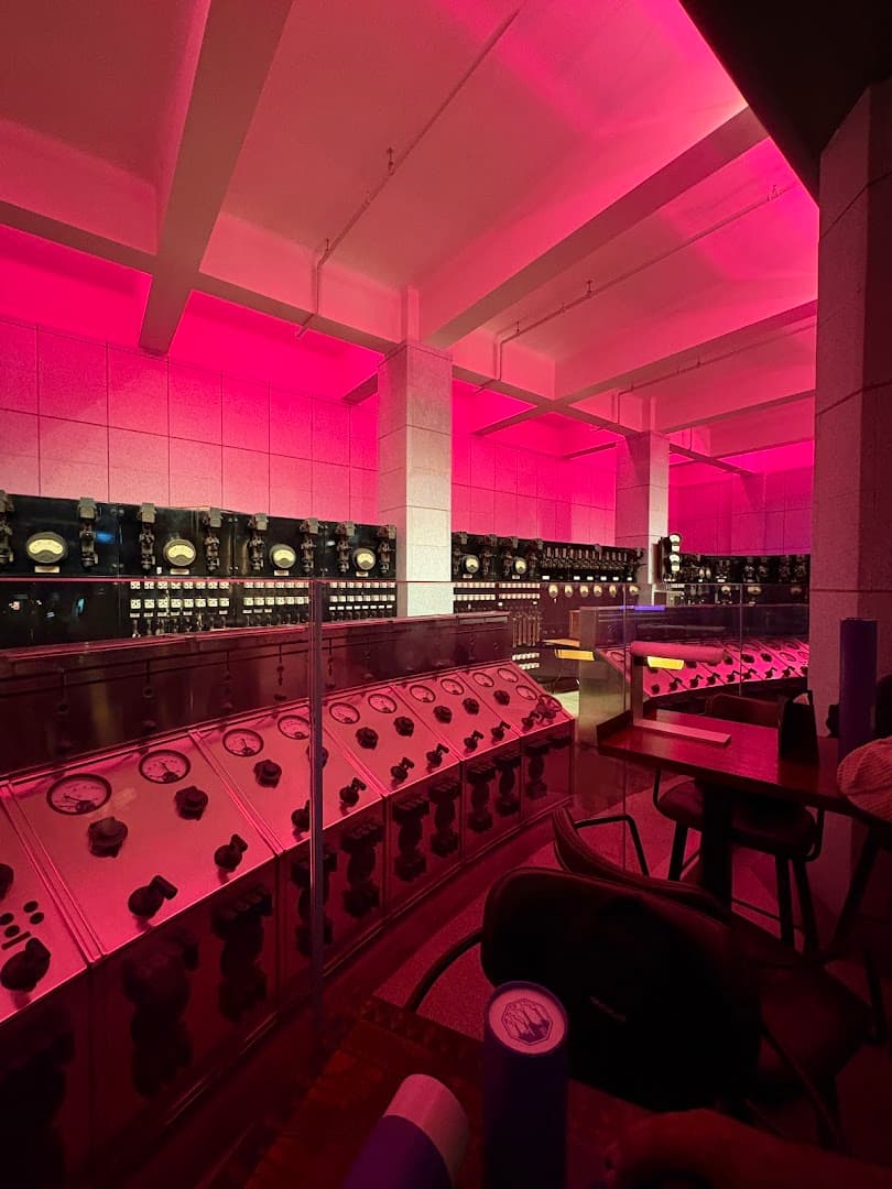 Vintage control room at Control Room B, London