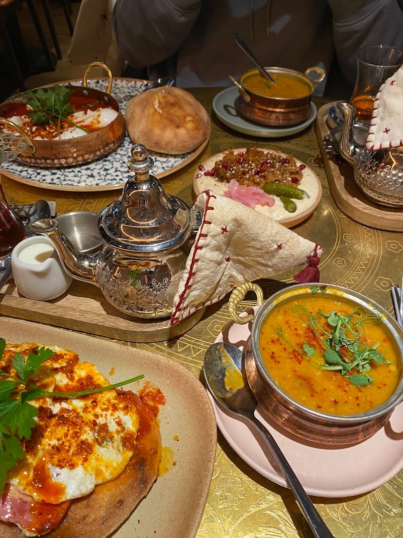 Middle Eastern sharing feast at Gallio, London