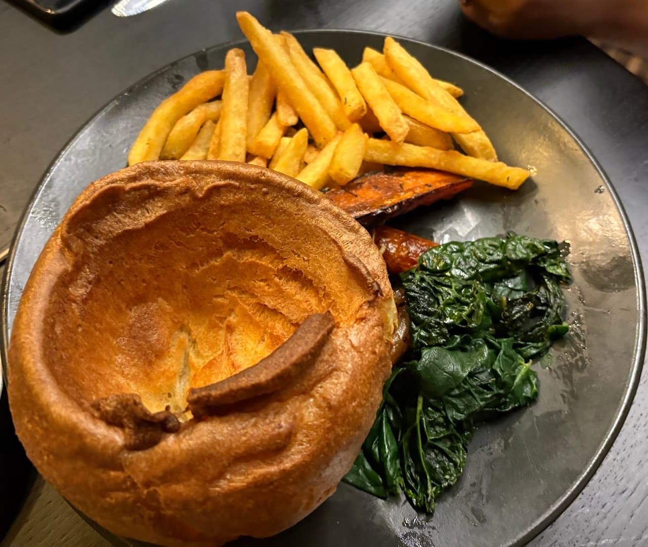 Beef Wellington with chips at Gaucho Hampstead, London