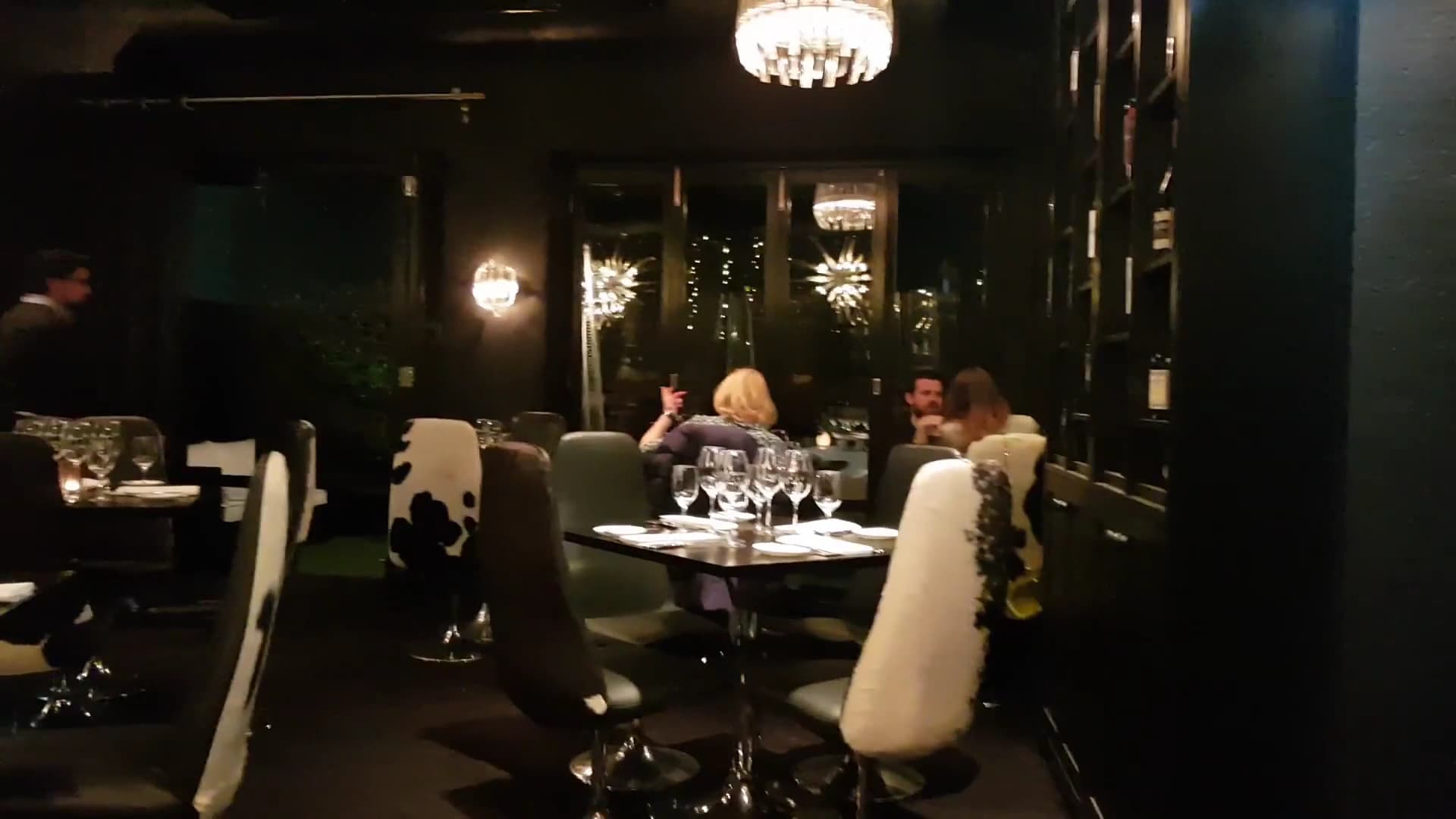 Elegant dining room at Gaucho Hampstead, London