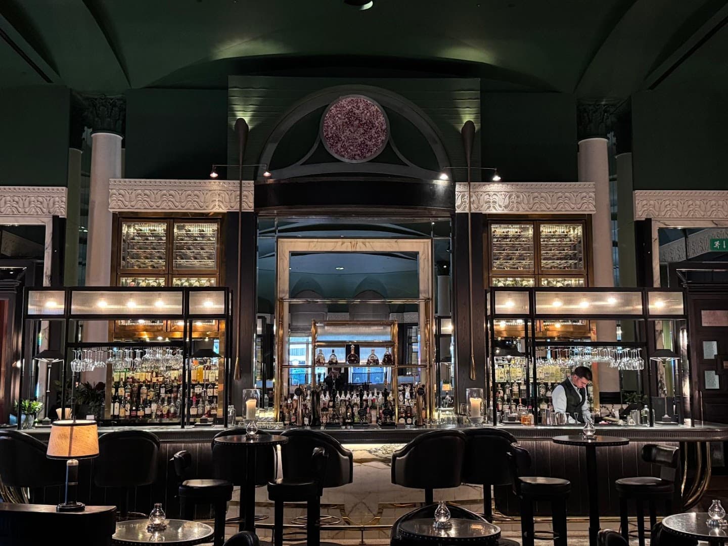 Elegant bar area at Kerridge's Bar & Grill, London