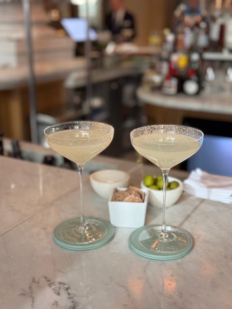 Bar cocktails at Kerridge's Bar & Grill, London