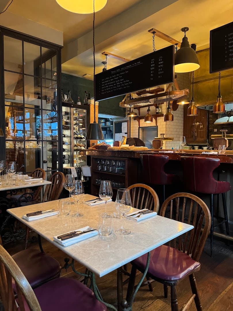 Dining room at Lore of the Land, London