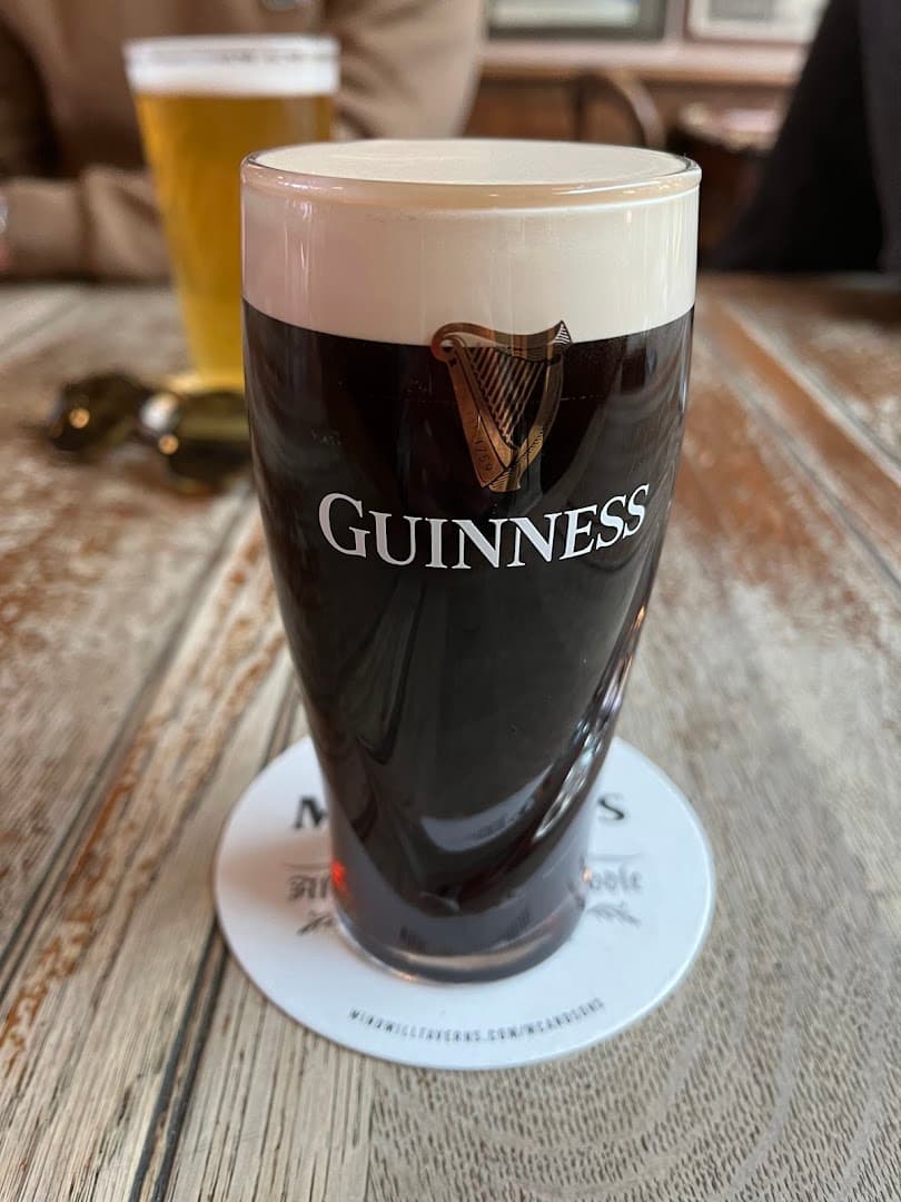 Pint of Guinness at Mc & Sons Borough, London