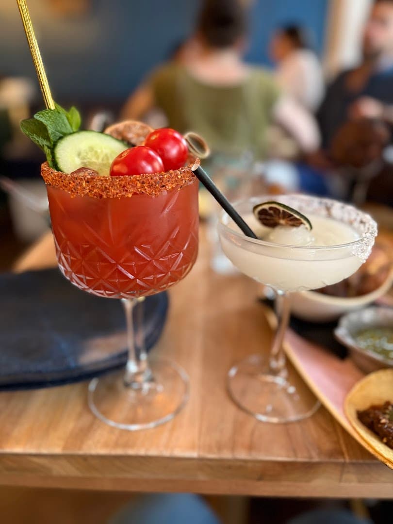 Cocktails and margaritas at Mestizo Chelsea Mexican Restaurant & Margarita Bar, London