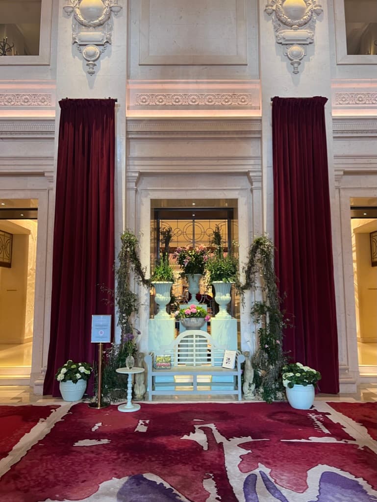 Grand entrance hall at Rotunda Bar & Lounge, London