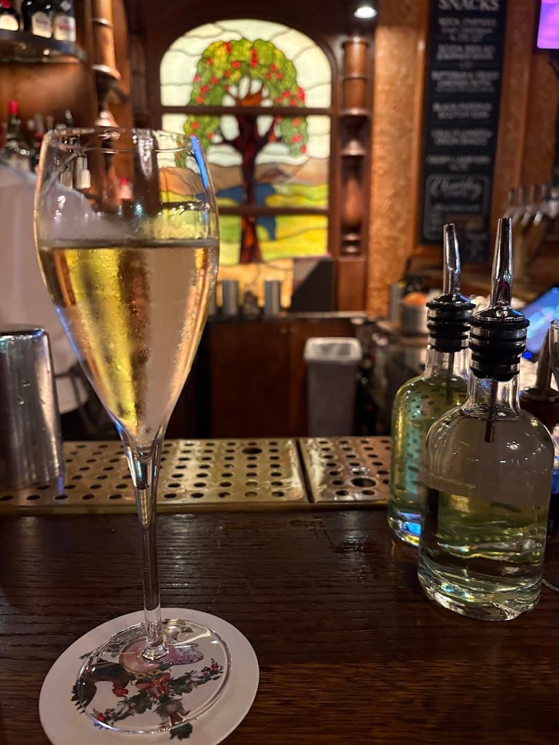 Bar area with champagne service at The Cadogan Arms, London