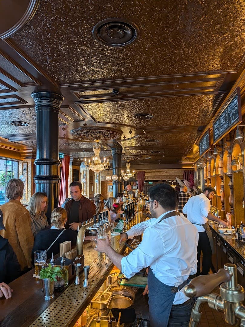 Bar area at The Cadogan Arms, London