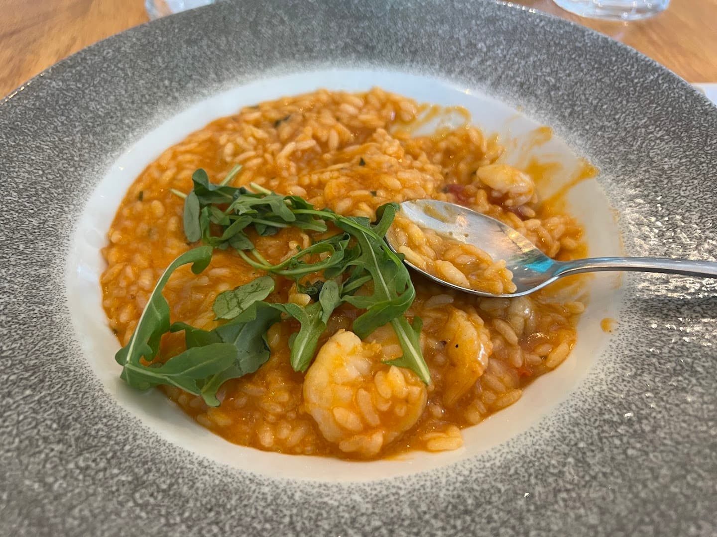 Seafood risotto at The Chelsea Corner, London