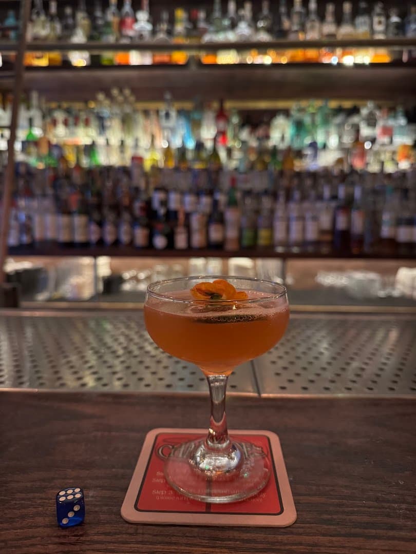 Cocktail bar area at The Cocktail Trading Co., Shoreditch, London