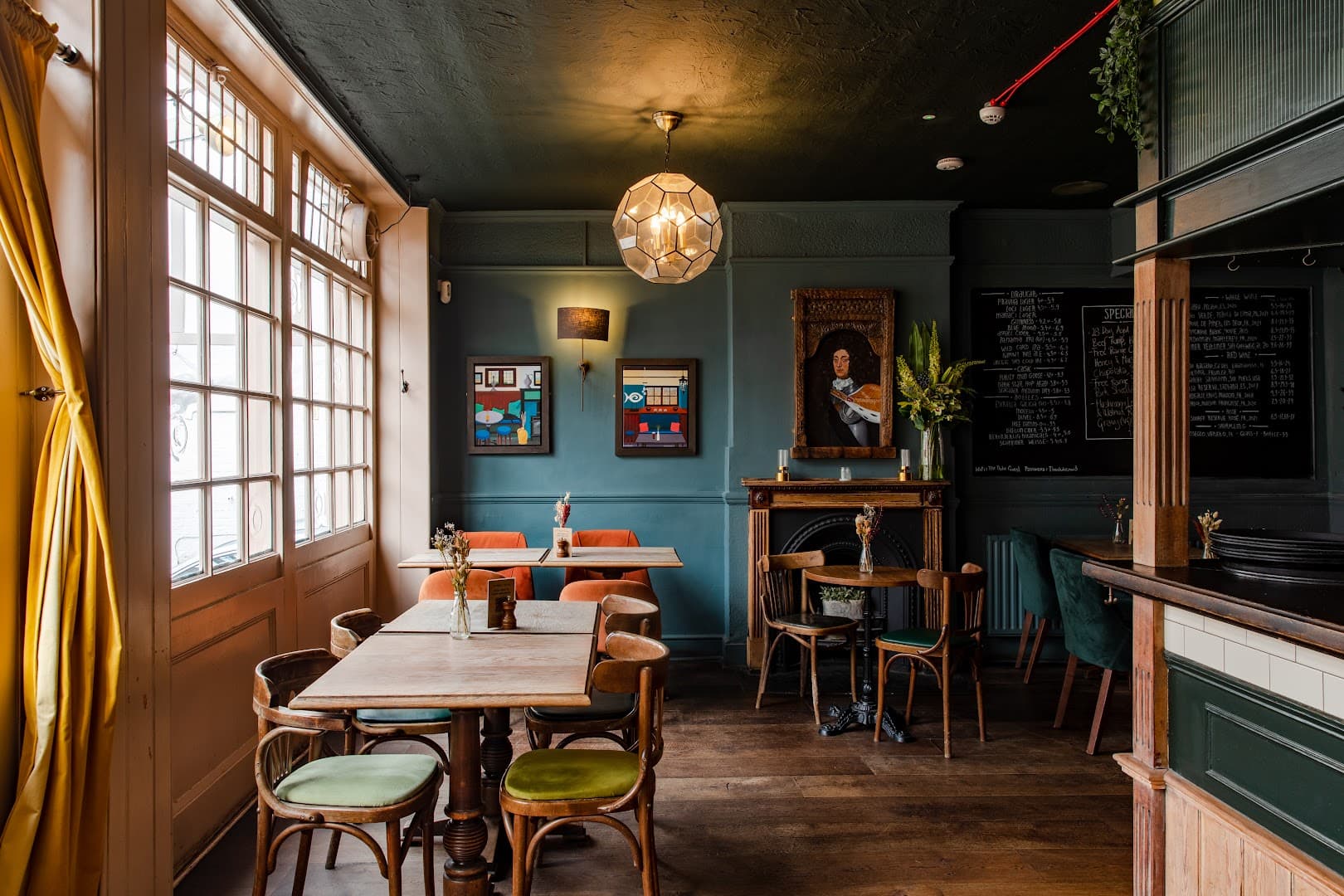 Main dining area at The Duke of Hamilton, London