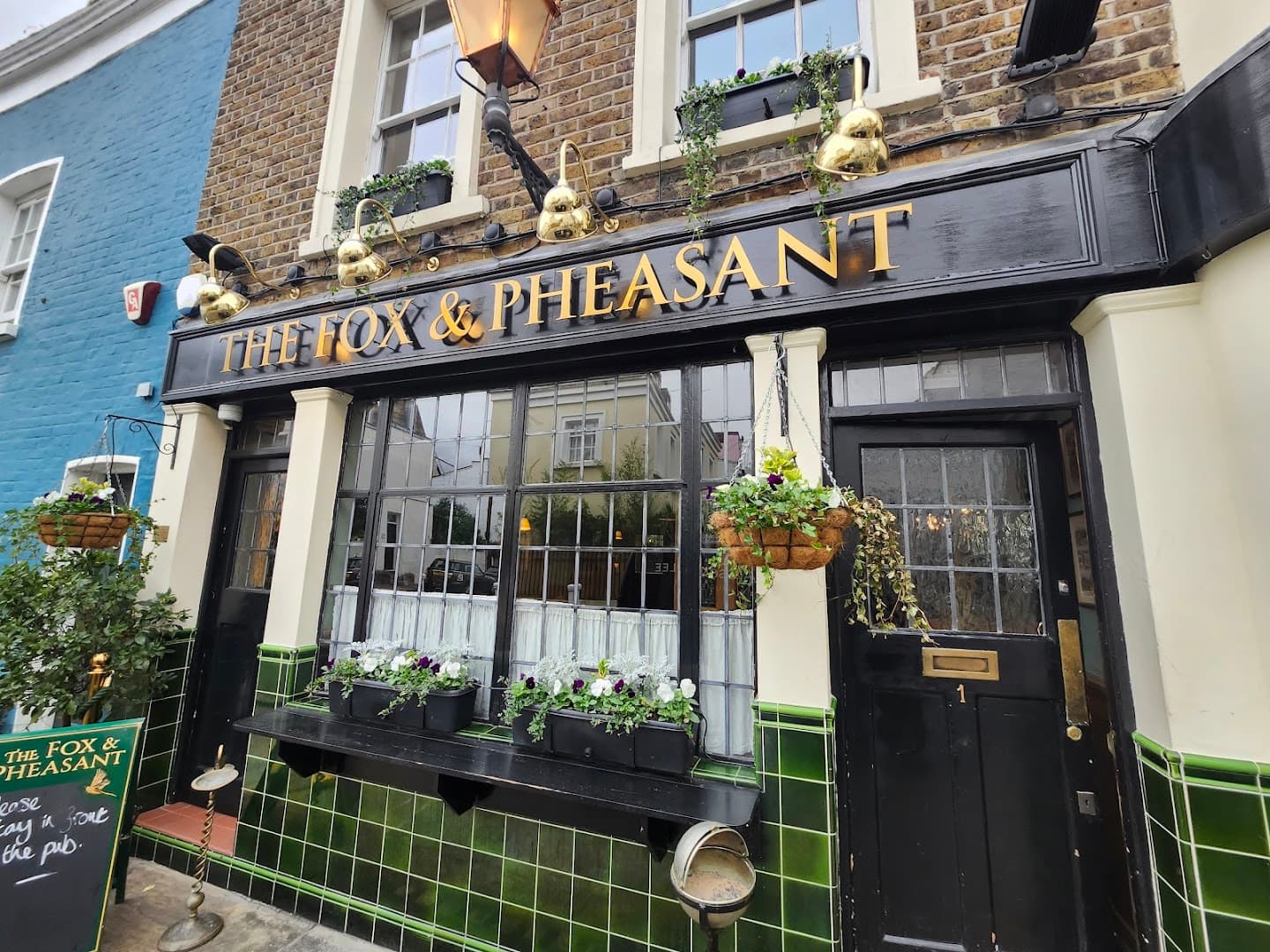 Front facade at The Fox and Pheasant, London